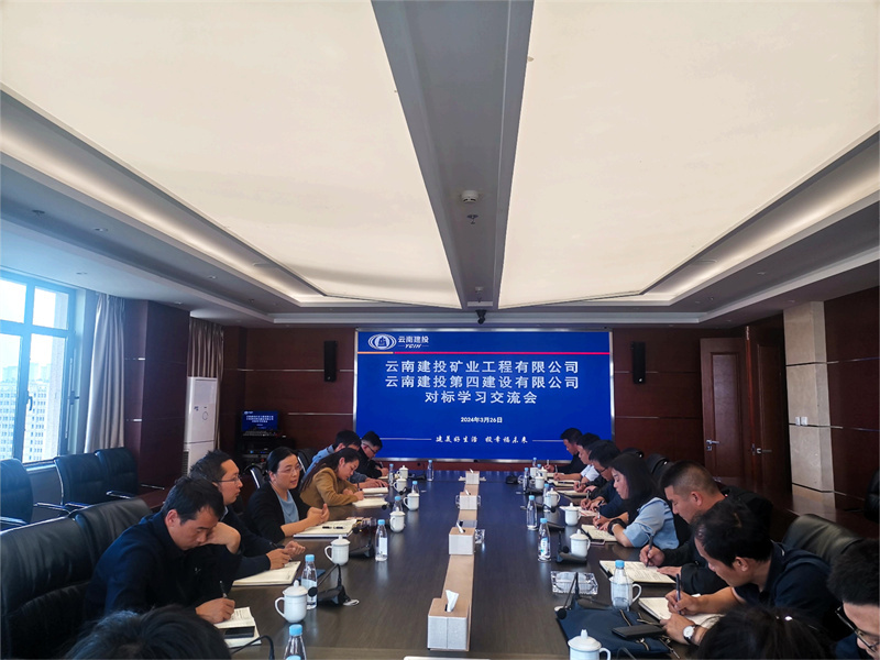集團礦業(yè)工(gōng)程有(yǒu)限公司到(dào)公司交流座談